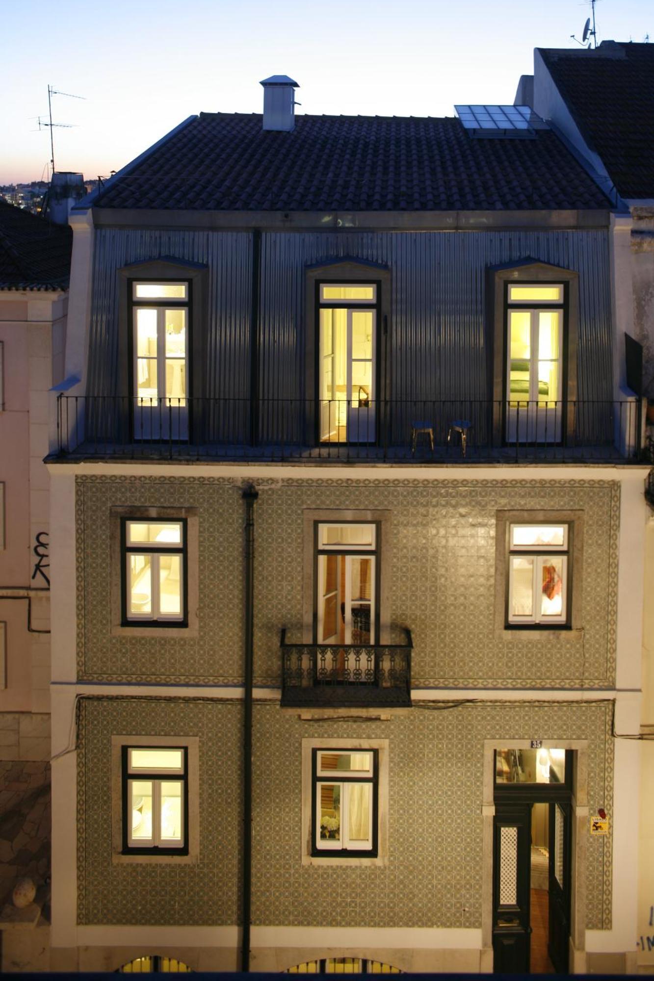 Casa Das Janelas Com Vista Лиссабон Экстерьер фото
